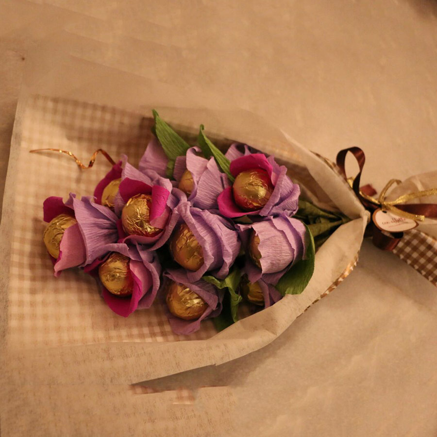Cake Pop Bouquet - Pink & Purple Sparkles